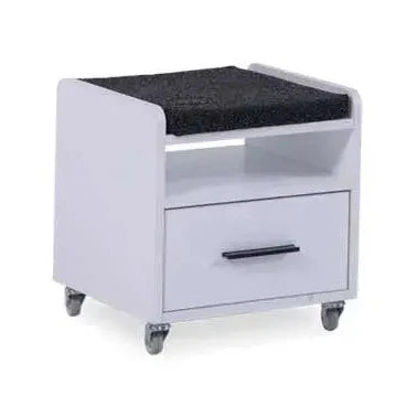 Atlas White Nightstand - LYNDA KIDS