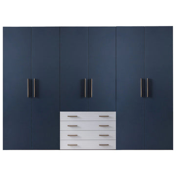 Orion Armoire (6 Doors) - LYNDA KIDS