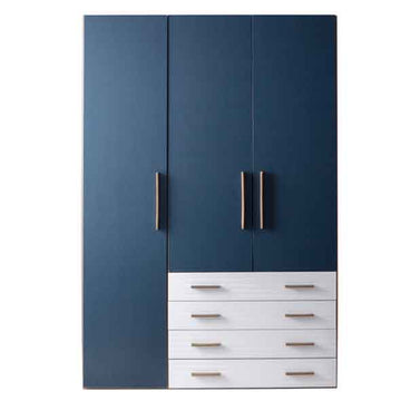 Orion Armoire with Drawers (3 Doors) - LYNDA KIDS